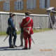 The costumed guides/docents added a lot to the scenes in the fort.