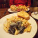 Our meal at Le Gabriel.