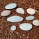 Nova Scotia beach pebbles.