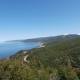 View along the Cabot Trail near Cheticamp.