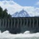 Jackson Lake Dam in Grand Teton National Park, Wyoming