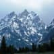 View from the Teton Park Road in Grand Teton National Park, Wyoming