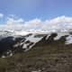 View from the Alpine Visitor Center on Trail Ridge Road in Rocky Mountain National Park