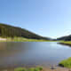 Poudre Lake at Milner Pass on Trail Ridge Road in Rocky Mountain National Park