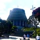 The Beehive—the Executive Wing of the New Zealand Parliament Buildings