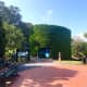 The Entrance to the Botanic Gardens and the Carter Observatory