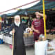 The tourist market by the monastery.
