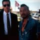 John Trudell (right) with Val Kilmer in &quot;Thunderheart&quot;