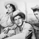 Elizabeth Taylor, Rock Hudson & James Dean in Giant.