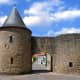 Fortified medieval gate of Sierck, Rodemack, France