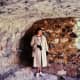 Yours truly at the Walnut Canyon cliff dwellings