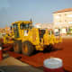 Roads are being paved and widened in Luanda