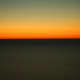 A golden sunset seen from Lake Michigan Overlook.