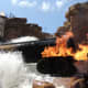 Special Effects Demonstration on the Back Lot Tour at Disney's Hollywood Studios