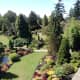 The gardens contain many paths for visitors to follow.