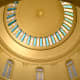 Interior of the original rotunda dome.