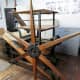 Old Star Wheel Press from 1835 used by Charles Criner when he prints his lithographs.