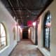 Hallway to studios