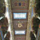 The ornate ceiling in Jerusalem Synagogue.