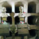 Memorials to Josef Bublik and Jan Hruby.