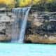 Spray Falls at Pictured Rocks National Lakeshore on Lake Superior