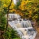 Sable Falls at Pictured Rocks National Lakeshore on Lake Superior