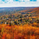 Fall colors from Enger Tower in Duluth, Minnesota