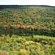 View from Brockway Mountain as the leaves start to change