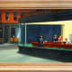 Nighthawks by Edward Hopper - a painting at the Art Institute of Chicago