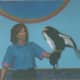 Bird show at Busch Gardens circa 2000.