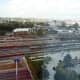View from lounge.