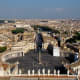 The view from the cupola of St. Peter&rsquo;s Basilica