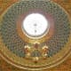 Lighting in the Spanish Synagogue.