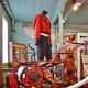 19th century hand-powered pump