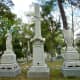 Impressive monuments in Glenwood Cemetery 