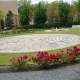 Memorial Garden with the labyrinth