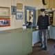 Mannequin dressed as station master