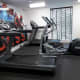 Treadmills and cross trainer.