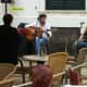 Duo at the American Bar in Mahon.