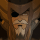 Hades scary look.