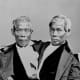 Barnum's Siamese Twins, Chang and Eng Bunker.