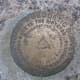 The geodetic survey marker marks the summit of Cascade.  