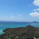 Oahu's windward coast, looking toward Chinaman's Hat Island