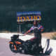 The old man and the Knucklehead at the Idaho border