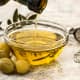 Olive oil has unsaturated fats good for the body