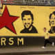 A Republican Socialist mural in West Belfast's Whiterock area.