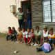 Children of the lost tribe at a soup kitchen in Peifferville, East London 