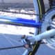 Shimano gear shifters and derailleurs perform smoothly as did the set-ups on the classic Euro road bikes we rode in the 60's and 70's.