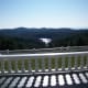 This is one of the magnificant views from the front porch of the manor, overlooking Bass Lake.