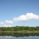 Beautiful sunny day view from the Hoople Island trail.